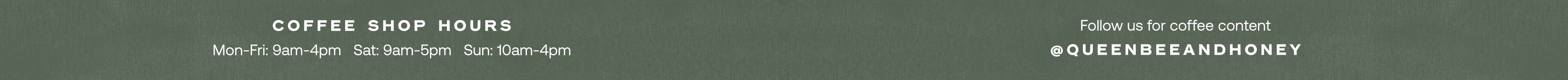 Queen Bee & Honey Coffee hours at Hoen's Garden Center